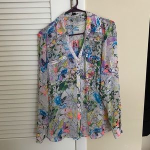 Express Floral Shirt